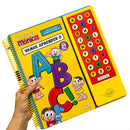 livro interativo turma da Monica aprender abc sonoro educativo