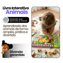 livro infantil sonoro procure e encontre animais 50 sons educativo