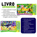 livro infantil sonoro procure e encontre animais 50 sons educativo