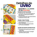 livro interativo turma da Monica aprender abc sonoro educativo