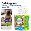 livro infantil sonoro procure e encontre animais 50 sons educativo