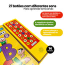 livro interativo turma da Monica aprender abc sonoro educativo